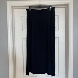 Dana Buchman Women's Black Midi Knit Skirt
